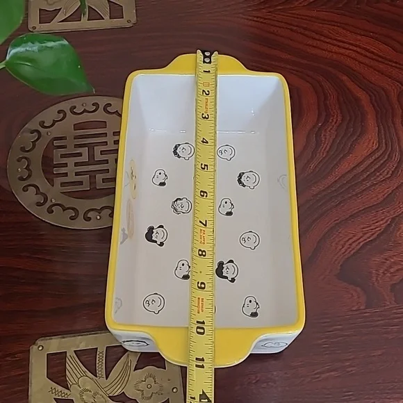 💛Rae Dunn PeanutsLoaf Baking Dish